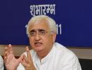 Khurshid in hot water over comments against Rahul