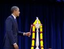 Obama continues Diwali tradition, lights diya at White House