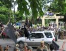 Black flags waved at Gogoi in protest of land pact with B'desh