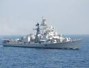 Indian naval ships sail for operational deployment to SCS