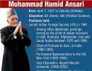 Hamid Ansari re-elected India's 14th Vice President