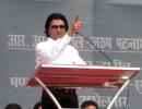 Pix: At Mumbai rally, Raj asks RR Patil, top cop to quit