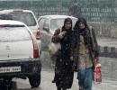 PIX: Fresh snowfall in Kashmir, national highway closed