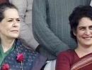 UP: Double attack on Maya as Sonia, Priyanka share dais