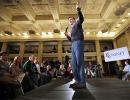 Race for Obama's post starts in Iowa; Romney wins Round 1