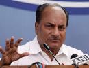 Antony's office 'bugged'? Defence ministry says NO