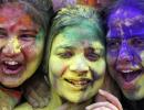 HOLI HAI!! Colourful images from across the world