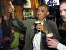 IN PICS: Obama's Guinness to smiling pig heads, more