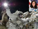 Sunita Williams on record 7th space walk