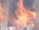 Firefighters battle blaze at Delhi's Himalaya House