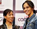 EC banks on Saina, Kom to draw Gujaratis to poll booths