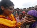 PHOTOS: Sharmila smiles her way into Andhra's hearts