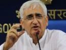 Kejriwal demands Khurshid's resignation