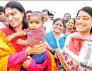 PIX: Beyond home turf lies YSR Cong padayatra's real test