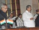 All smiles for Water Resources Minister Harish Rawat