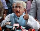 Khurshid ignores Rahul, sticks to 'impotent' remark