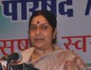 Sushma clarifies stand on coal-gate, says PM must quit