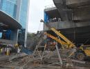 Portion of Mumbai metro bridge collapses, 1 dead, 8 hurt