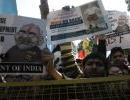 21 arrested for protests near Modi's hotel