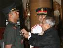 President honours India's bravest soldiers