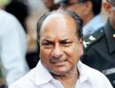 Don't take our restraint for granted: Antony tells Pak