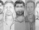 Mumbai police release sketches of 5 accused in gang rape case