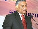 V K Singh justifies decision on Suhag promotion ban