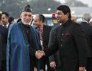 Karzai arrives in Delhi on four-day visit