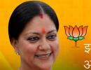 Vasundhara Raje sworn-in as Rajasthan CM