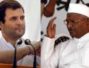 Hazare, Rahul write to each other on Lokpal