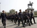 Thai police stage rare protest, demand right to fight back