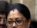 Vasundhara Raje hits back at Jaswant for 'betrayal' comment