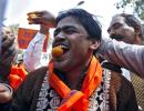 PICS: Bajrang Dal, NCP members celebrate Guru's hanging