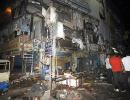 PICS: Twin blasts in Hyderabad's busy market kill 16