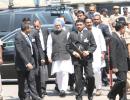 PHOTOS: PM visits Hyd blast sites; appeals for calm