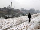 Fresh snowfall in Kashmir Valley