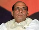 No threat to BJP government in Karnataka: Rajnath Singh