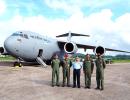 PHOTOS: IAF's C-17 makes maiden trip to Andaman