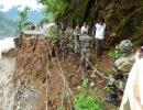 PICS: Absence of roads affecting relief supplies in U'khand