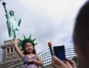 In PHOTOS: Lady Liberty is back!