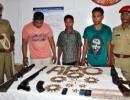 Assam: GNLA ultras held with huge cache of arms