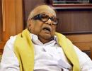 Congress leader Jayanthi Natarajan meets Karunanidhi