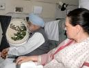 PM, Sonia survey flood-ravaged Uttarakhand