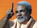 Modi meets Maharashtra BJP leaders, Gadkari stays away