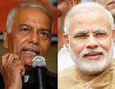 Yashwant finds Modi's Uttarakhand deed 'parochial'