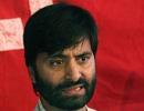 Protests greet Yasin Malik at Delhi airport