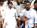 Photo: Maha MLAs who thrashed cop surrender