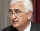 Khurshid arrives in China on two-day visit