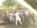 BJP activists clash with police outside Bansal's residence 