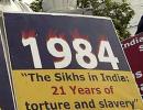 1984 riots victims end hunger strike